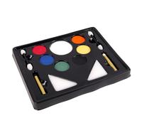 FLYPOP'S - Paleta de Maquillaje - Maquillaje Festivo - 259213 - 9 Colores - Piel Sensible - Probado en Laboratorio - Fiesta - Carnaval - Cumpleaños - Niño - Disfraz - A Partir de 3 años