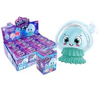 FLYPOP'S - Paquete 12 Kits Slime Medusa - Pop - 031095PA - Azul - Fosforescente - Juguete para niños - Creatividad - Actividades manuales - Regalo - Cumpleaños - Slime - Desde 6 años