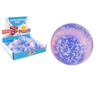 FLYPOP'S - Pelota Anti-Estrés - Juego de Feria - 031073 - Color Aleatorio - Plástico - Niño - Adulto - Rehabilitación - Ansiedad - Bola de Azúcar - 6 cm x 6 cm - A Partir de 3 años