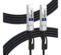 FLYPROFiber Cable Twinax de cobre (23ft) 10G SFP+ de conexión directa pasiva (DAC) compatible con Cisco SFP-H10GB-CU1M, Ubiquiti, Netgear, Mikrotik, D-Link, Mellanox, Supermicro y más.