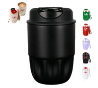 FlyShangUgo Coffee Vacuum Flask, Portable Cup for Daily Commute, Stainless Steel Insulated Insulation Vacuum Mug with Lid and Handle, Travel Bottle for Hot and Cold Beverages (C-260ml)