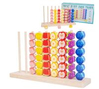 FlyShangUgo Color Stack Challenge Game - 60/70 PCS Pattern Color Stack Games & Colour Matching Stacking Puzzle Game for Adults, Competitive Colors Pile Up Challenge Tabletop Brain Teaser (A)