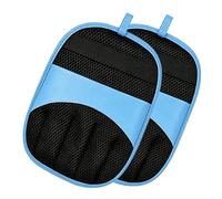 FlyShangUgo Pet Hair Removal Glove for Dogs & Cats, Double-Sided Pet Grooming Gloves, Reusable Fur Remover Glove for Couch, Carpet, Car Seats, Universal Fit Washable Hair Cleaner (G)