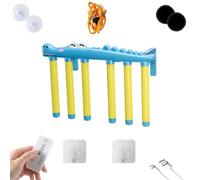 FlyShangUgo Reaction Challenge Game, Catching Sticks Game with 3 Adjustable Speed, Remote controllable Reactions Training Toy and Reactions Games, Family Games for Kids and Adults (Style-D)