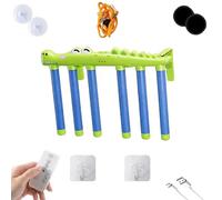 FlyShangUgo Reaction Challenge Game, Catching Sticks Game with 3 Adjustable Speed, Remote controllable Reactions Training Toy and Reactions Games, Family Games for Kids and Adults (Style-C)