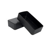 Flyshop 24 Piezas PVC Antideslizante Silla Pierna Tapa se Adapta a Patas rectangulares con OD 2" x 4", 50 x 100 mm