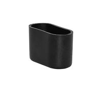 Flyshop 8 Tapas ovaladas para Patas de Silla, de plástico Duro, de Polipropileno, para Muebles, 18 x 40 mm, 45/64" X 1-9/16"