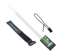 FlySky 2.4G FS-iA6 6 Canal Remoto Control Receptor con Doble Antena Compatible i4 i6 i10 GT2E GT2F GT2G Transmisor