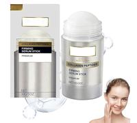 Flysmus Collagen Peptides Firming Serum Stick, Anti Aging Serum Peptidos Stick, Tighten and Firm Wrinkles Facial Neck & Face Skincare para Todo Tipo de Piel (A)