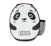 Flyte Unisex-Youth Polly the Panda Lonchera, Blanco/Negro/Rosado, un tamaño