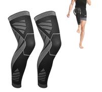 Flytex - Mangas de compresión de pierna completa, mangas de compresión de rodilla y pierna, rodilleras para aliviar el dolor, mangas de compresión deportivas para rodilla y pierna
