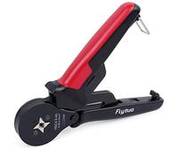 Flytuo New HSC8 6-4A - Crimpadora de férula de alambre y crimpadora para terminales de cable AWG 28-10 (0,08-6 mm²)