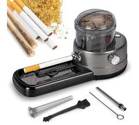 FLYUFO Máquina for Liar Cigarrillos Máquina for Liar Tabaco eléctrica automática Máquina for Liar Cigarrillos Adecuado for Tubos de Cigarrillos y Papel de Liar (Color : Black, Size : 8.0/6.5)