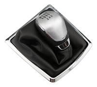 FLYUFO Pomos de Palanca de Cambios para Ford Kuga 2008 2009 2010 2011 2012,Perilla de Cambio de Marchas Reemplazo,Silver