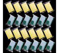 Flyup Esponja Envuelta Individualmente, Esponja para Lavar Platos de Cocina, paño de Cocina Adecuado para Apartamentos de Viaje, Juego de 24 Piezas