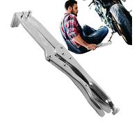 Flywheel Pulley Holder, Tensor de Motociclo, Llave ajustable de 11,61 pulgadas con brazo y herramienta de bloqueo de vástago, uso automotriz para el mantenimiento del motor pequeño y desensamblaje de