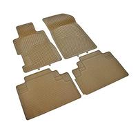 FM-0602 - Alfombrillas de Goma, Juego de Alfombrillas Civic VII, VIII 2002-2012 Beige