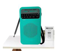 FM Am Radio Onda Corta | Radio De Emergencia Portátil | Radios A Pilas | con Conector para Auriculares | Señal Fuerte | Fácil De Operar para Anciano | Producto para Camping, Viajes, Ourdoor