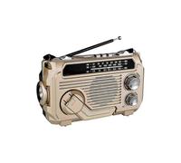 FM AM SW Radio Solar Charging Emergency Radios Receiver Hand Crank Bluetooth 5.2 Support TF USB Rand