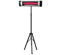 FM Calefacción - EP-3000 calefactor eléctrico Calefactor eléctrico infrarrojo Negro, Plata 2000 W