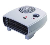 FM Calefacción Ibiza Calefactor Ventilador Eléctrico 2000W Gris