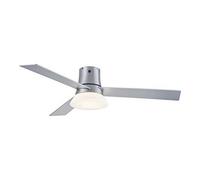 Fm Calefacción VT-COSMOS Ventilador de Techo con Luz y Mando 55W Plateado