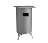 Fm Calefacción Barbacoa Calientaplatos Redonda Ø42x78.4 cm FM BH7 Leña 8 kW Acero Carbono para 200m³