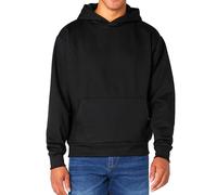 FM London Hoodie para Hombre - Sudadera con Capucha para Hombre, Ligeramente Holgada y de Diseño Pesado, Mezcla de Algodón Transpirable