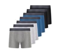 FM London Pack de 7 Calzoncillos para Hombre, Sin Etiquetas - Bóxer de Algodón, Transpirables, Suaves y Elásticos, Multicolor, XL