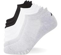 FM London paquete de 8 Calcetines deportivos acolchados unisex, Assortiti, 43-46