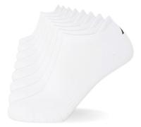 FM London paquete de 8 Calcetines deportivos acolchados unisex, Bianco, 43-46