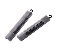 FM Professional Termómetros Frigorifico-Congelador, poliestireno,color blanco y azul. 2 ud-s