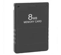 FMCB Free McBoot Memory Card V1.966 Tarjeta de Memoria de Juego de Alta Velocidad de 8 MB para Versión Estándar de Línea Delgada, Plug and Play Drive Consola de (Negro)