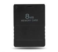 FMCB Free McBoot Memory Card V1.966 Tarjeta de Memoria de Juego de Alta Velocidad de 8 MB para Versión Estándar de Línea Delgada, Plug and Play Drive Consola de (Negro)