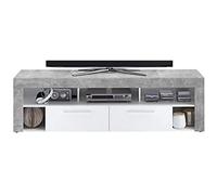 FMD Moebel 271 - 002 Vibio 2 - Mueble TV/HiFi Madera Gris 180,0 x 41,5 x 53,0 cm