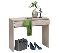 FMD Möbel Checker Escribanía, Roble Rústico, 100x40x80 cm