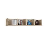 FMD Möbel Estante de Pared, Madera, Roble, 92 x 17 x 17 cm