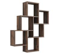 FMD Möbel Estantería de Pared de aglomerado, 81,2 x 94,3 x 15,7 cm Aprox.