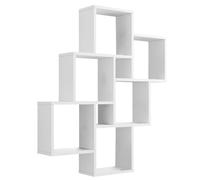 FMD Möbel Estantería de Pared, Tabla de Madera aglomerada, ca. 81,2 x 94,3 x 15,7 cm