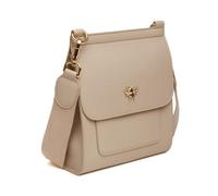 FMG Alice Wheeler - Bolso cruzado de piel vegana, piedra, One Size