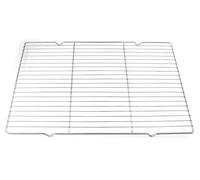 FMprofessional 21631 Esmalte Rejilla, Acero Inoxidable, Plata, 50 x 50 x 20 cm