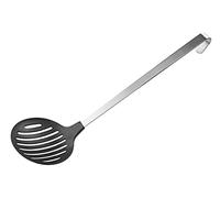 FMprofessional 22121 Cuchara para pelar, Acero Fino y plástico, Negro, Plata