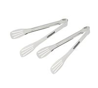 FMprofessional FM Professional 21628 - Pinzas para sándwich/repostería (Acero Inoxidable, 50 x 50 x 20 cm, 2 Unidades)