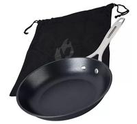 FMprofessional Sartén Force de hierro fundido de 24 cm - Sartén antiadherente de alta calidad - Apta para todo tipo de fuegos (también inducción) - 24,8 x 41,8 x 8 cm aprox