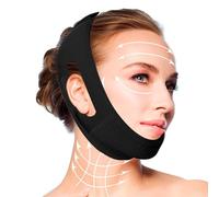 FmtwPhn 63 x 9 cm reutilizable en de V doble mentón, reductor de papada, cinta de adelgazamiento facial, doble mentón, adelgazamiento facial, máscara de elevación