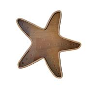 FmtwPhn Expositora de Conchas Marinas,Vitrina Transparente con Forma de Estrella de Mar,de Colección de Caracolas - para Hogar, Cafeterías, Oficinas, Librerías, Estanterías, Escaparatismo y