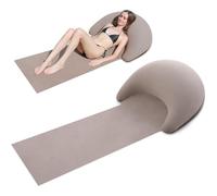 FmtwPhn Manta Playa | Esterilla de Viaje Plegable con Almohada - Felpa Plegable para Actividades De Ocio Senderismo Piscina Parque Picnic Acampada