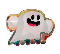 FmtwPhn Pinzas para el pelo de Halloween, horquillas para el pelo para mujeres, horquillas espeluznantes, accesorios fantasmas, pinzas para el pelo pequeñas y versátiles con cabezas de Halloween para