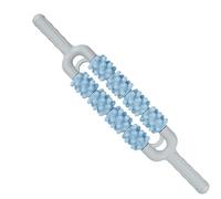 FmtwPhn Rodillo de masaje, rodillo cervical, herramienta de alivio profundo de tejidos, rodillo de masaje manual, barra de masaje corporal, masajeador de piernas enrolladas de doble para aliviar