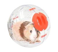 FmtwPhn Rueda de hámster, bola para hámster | Juguete transparente para hámsters, pequeños suministros para mascotas con orificio de ventilación para guinea, ratones, chinchilla, gerbil, hurones